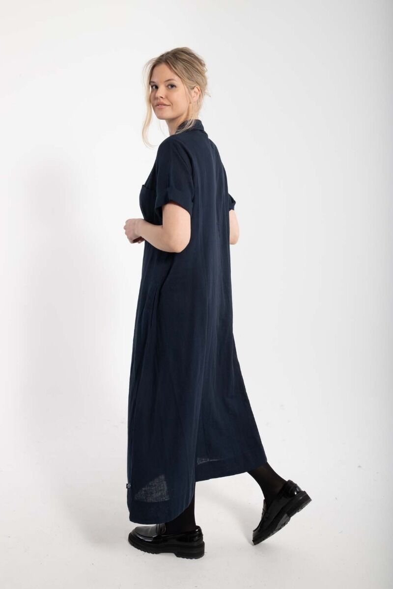 Danapril SS Dress Dk Navy