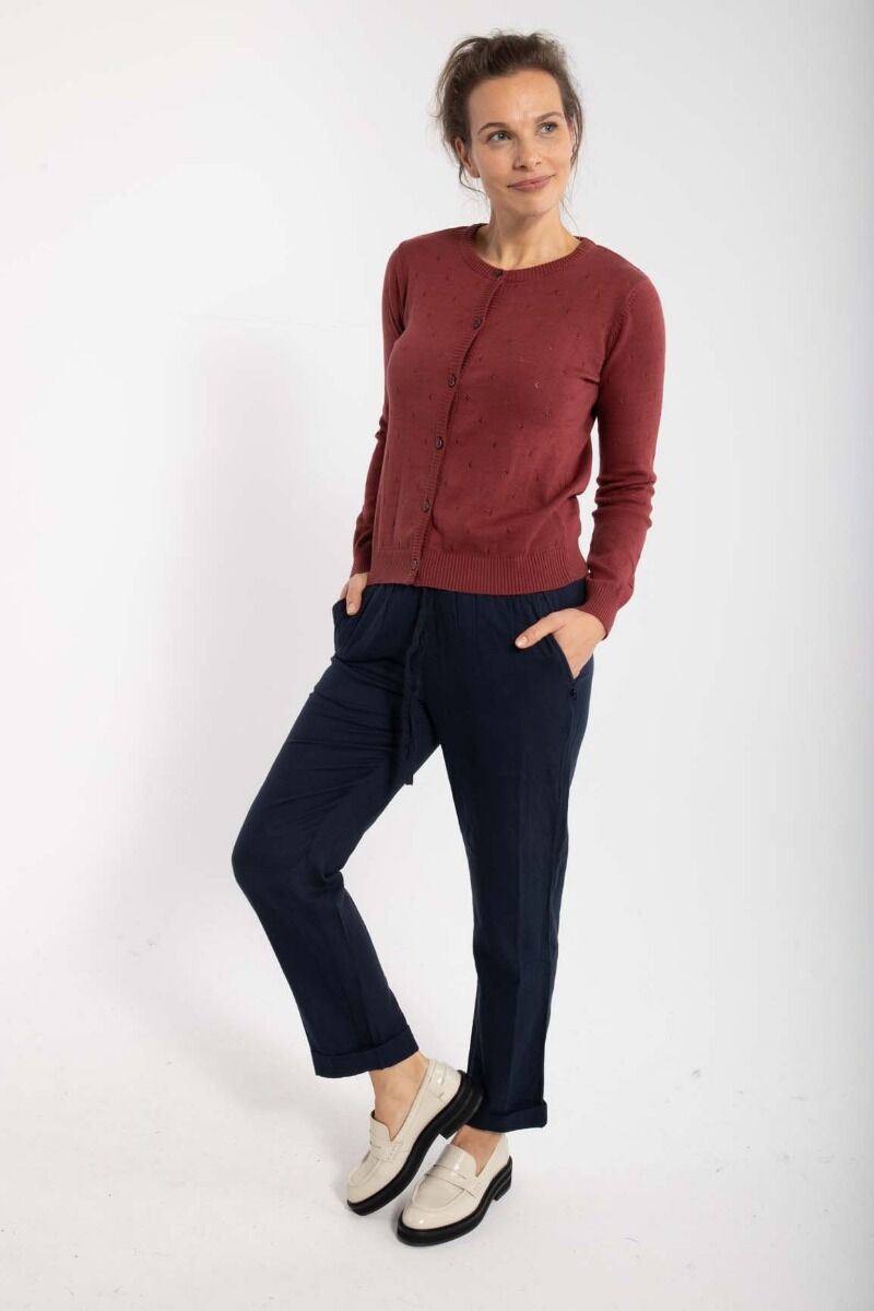 Daneliseleje Cloth Pants Dk Navy