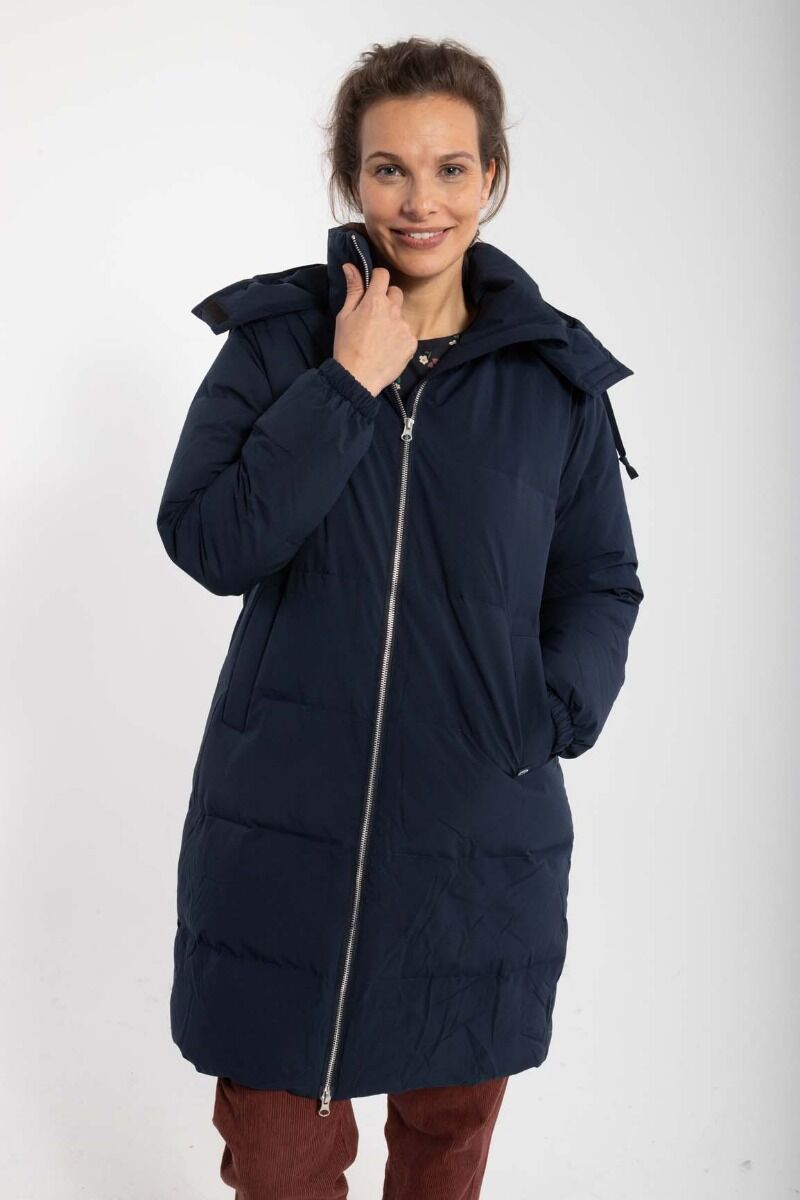 Daneget Down Winter Coat Dk Navy