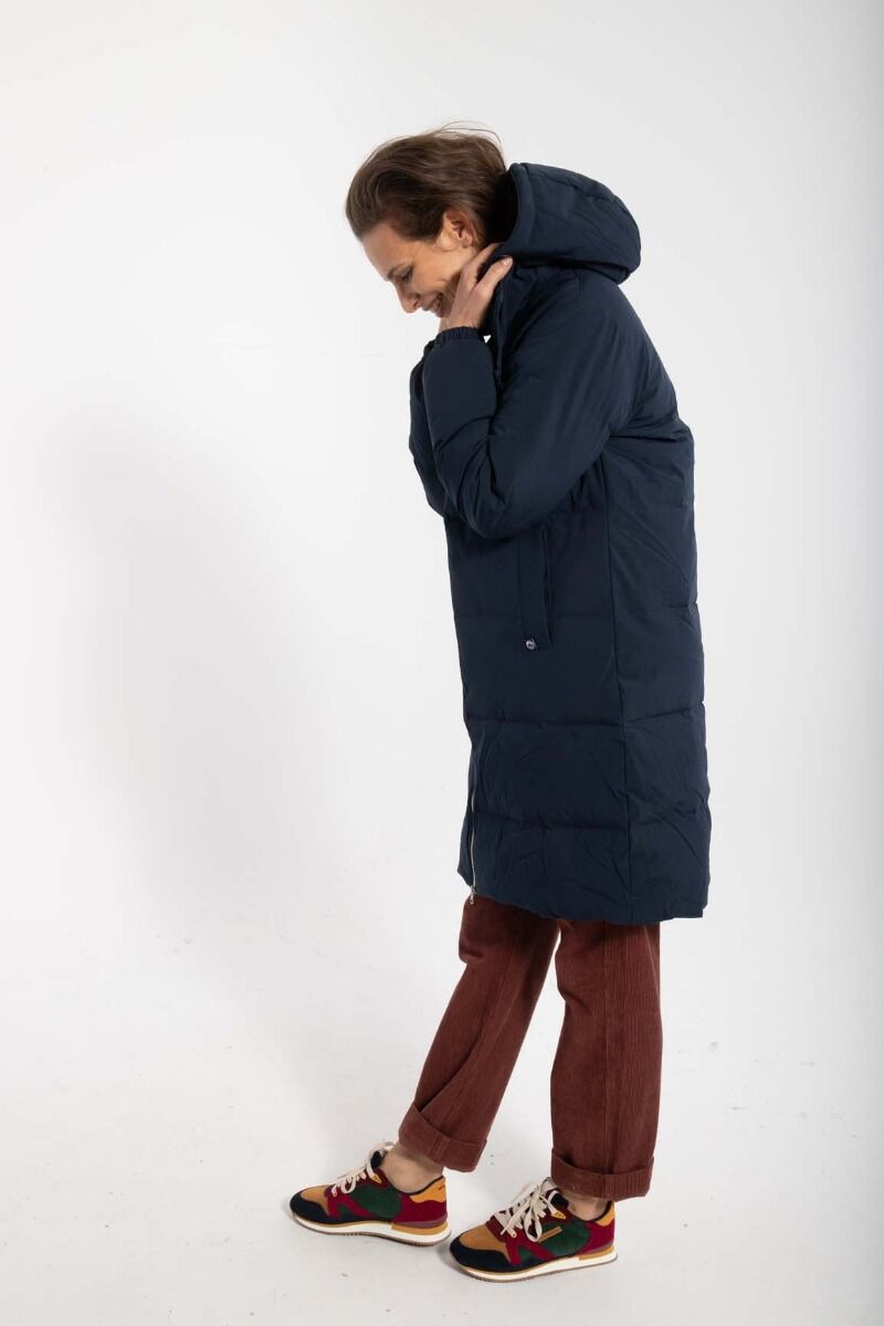 Daneget Down Winter Coat Dk Navy