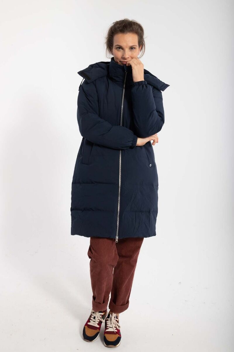 Daneget Down Winter Coat Dk Navy