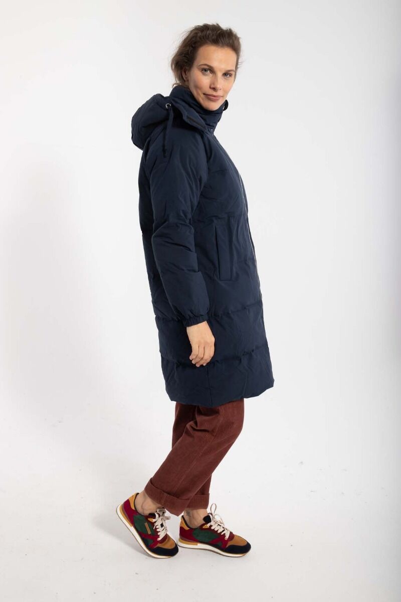 Daneget Down Winter Coat Dk Navy