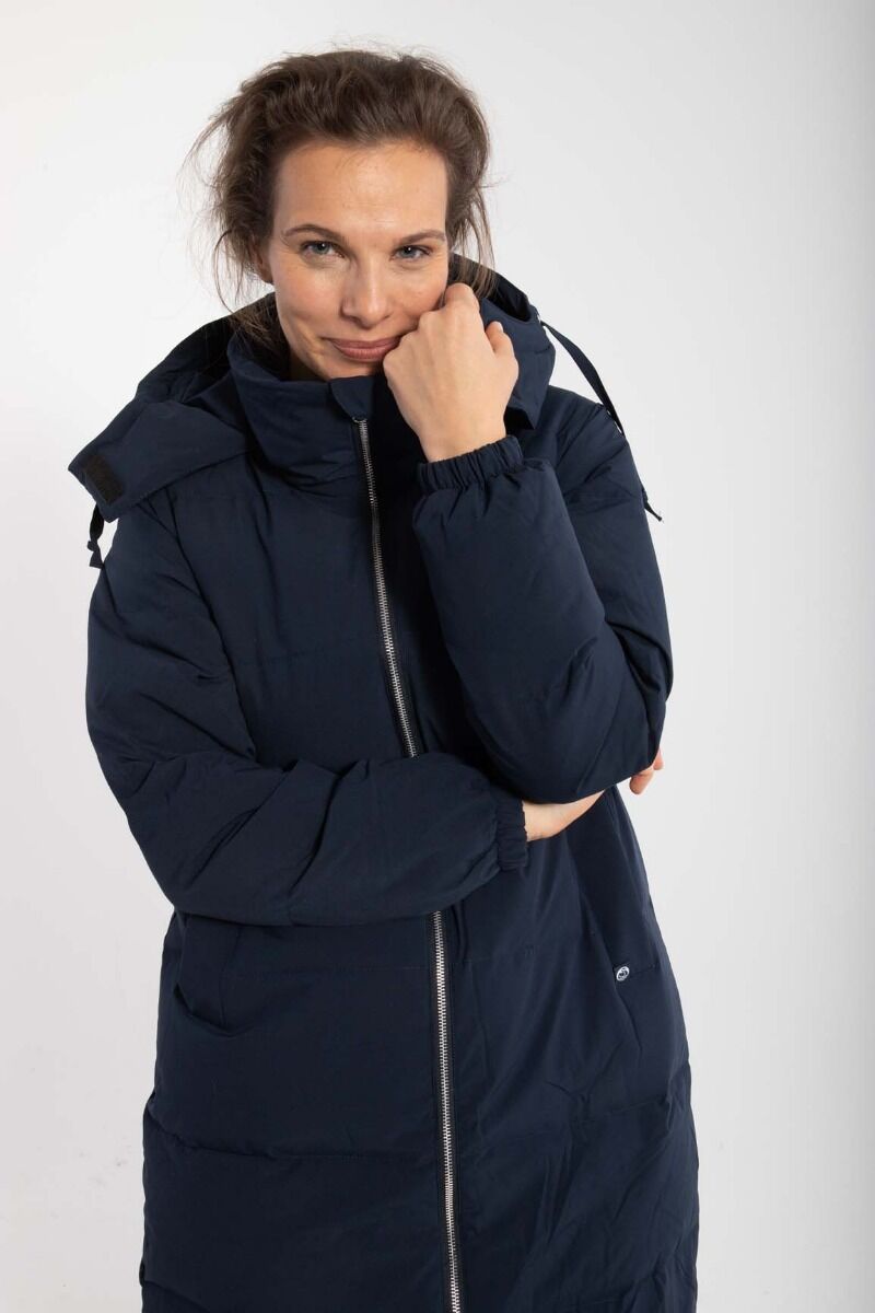 Daneget Down Winter Coat Dk Navy