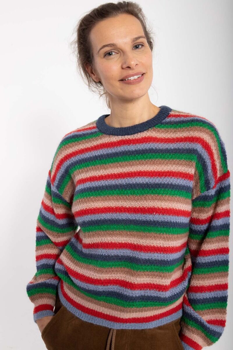 Danemarina Sweater Happy Stripe