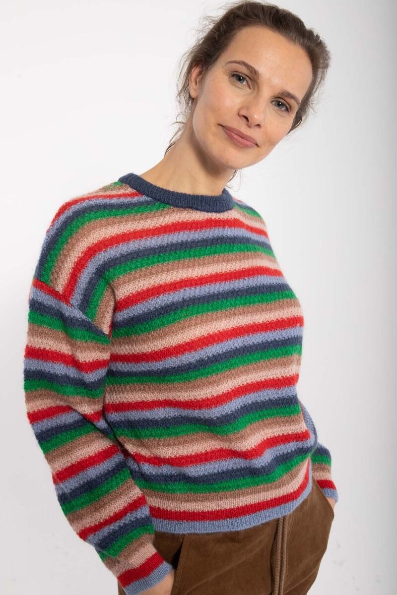 Danemarina Sweater Happy Stripe