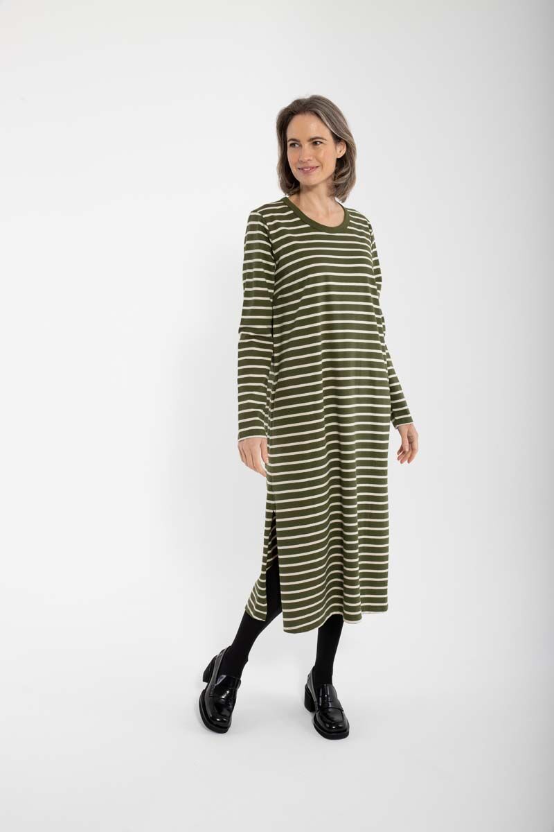 Danelea Dress Army/Chalk