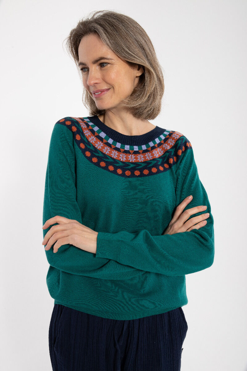 Danemood Sweater Duck Green