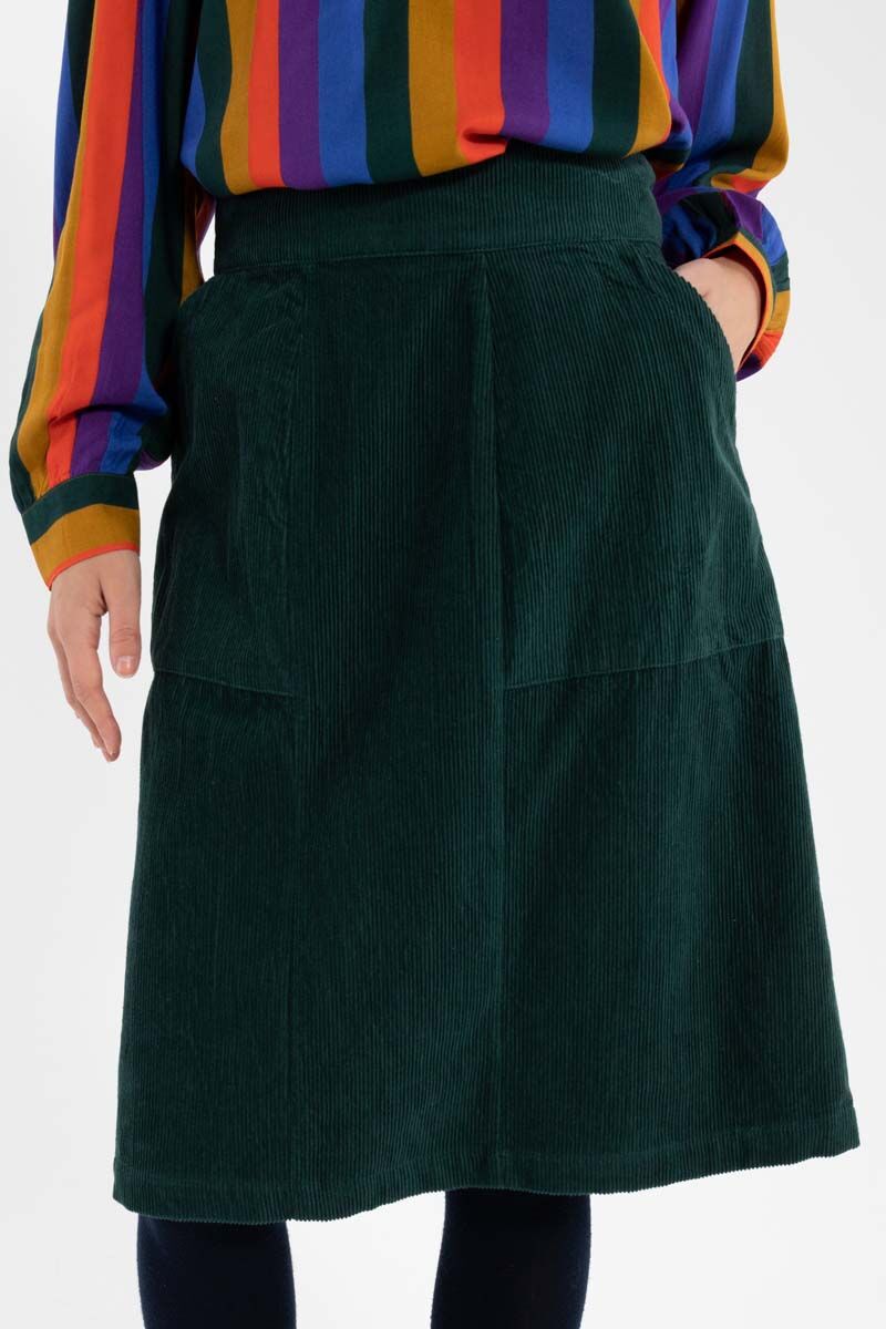 Clocktower cord skirt hotsell