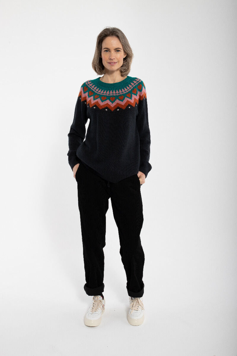 Dananne Wool Sweater Black