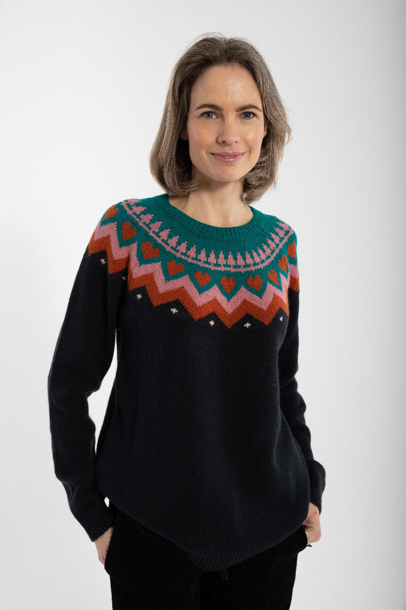 Dananne Wool Sweater Black