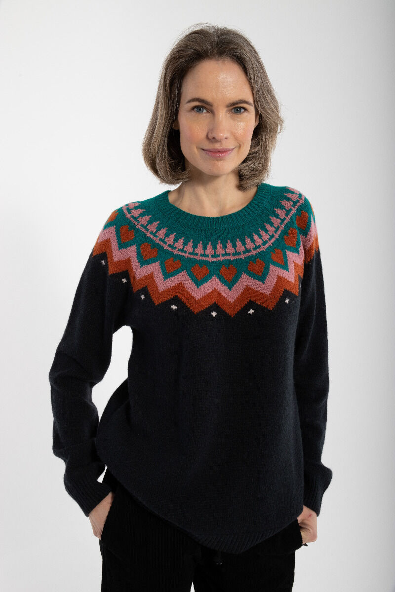 Dananne Wool Sweater Black
