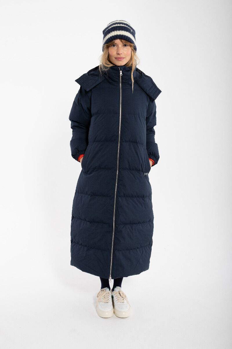 Danepuffin Down Winter Coat Dk Navy
