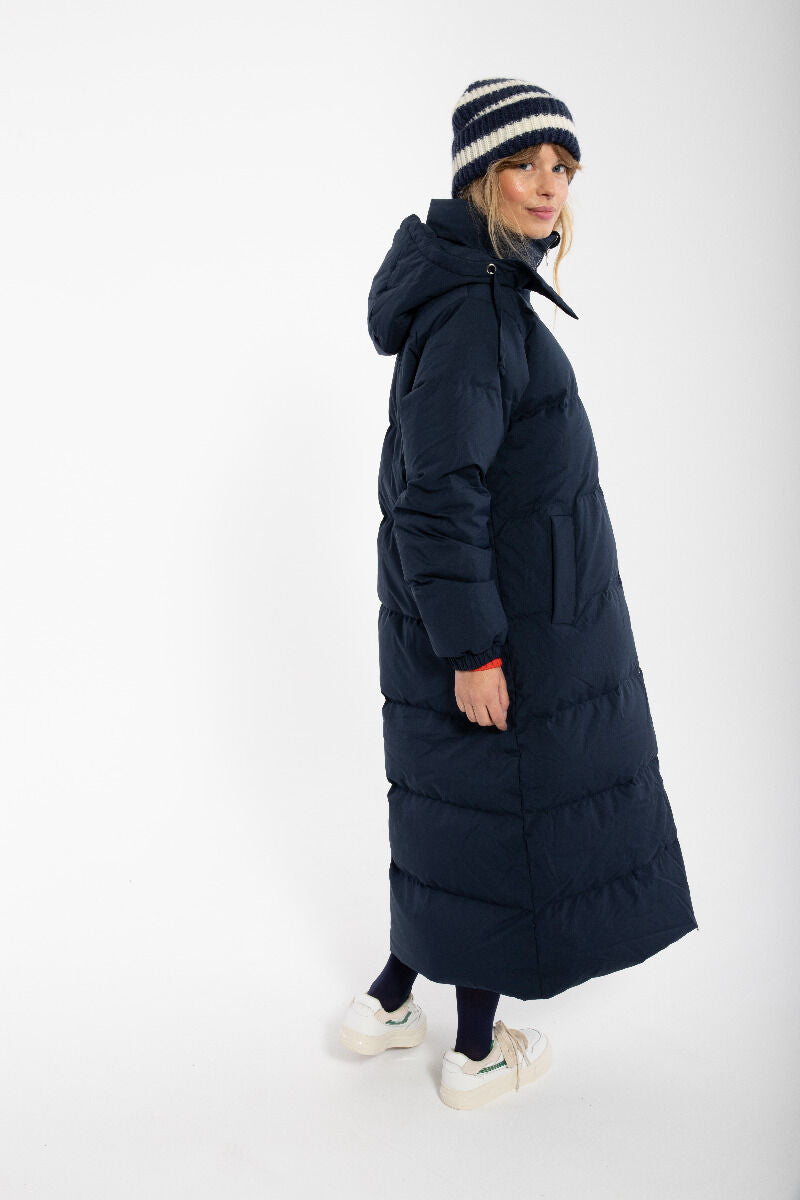 Danepuffin Down Winter Coat Dk Navy
