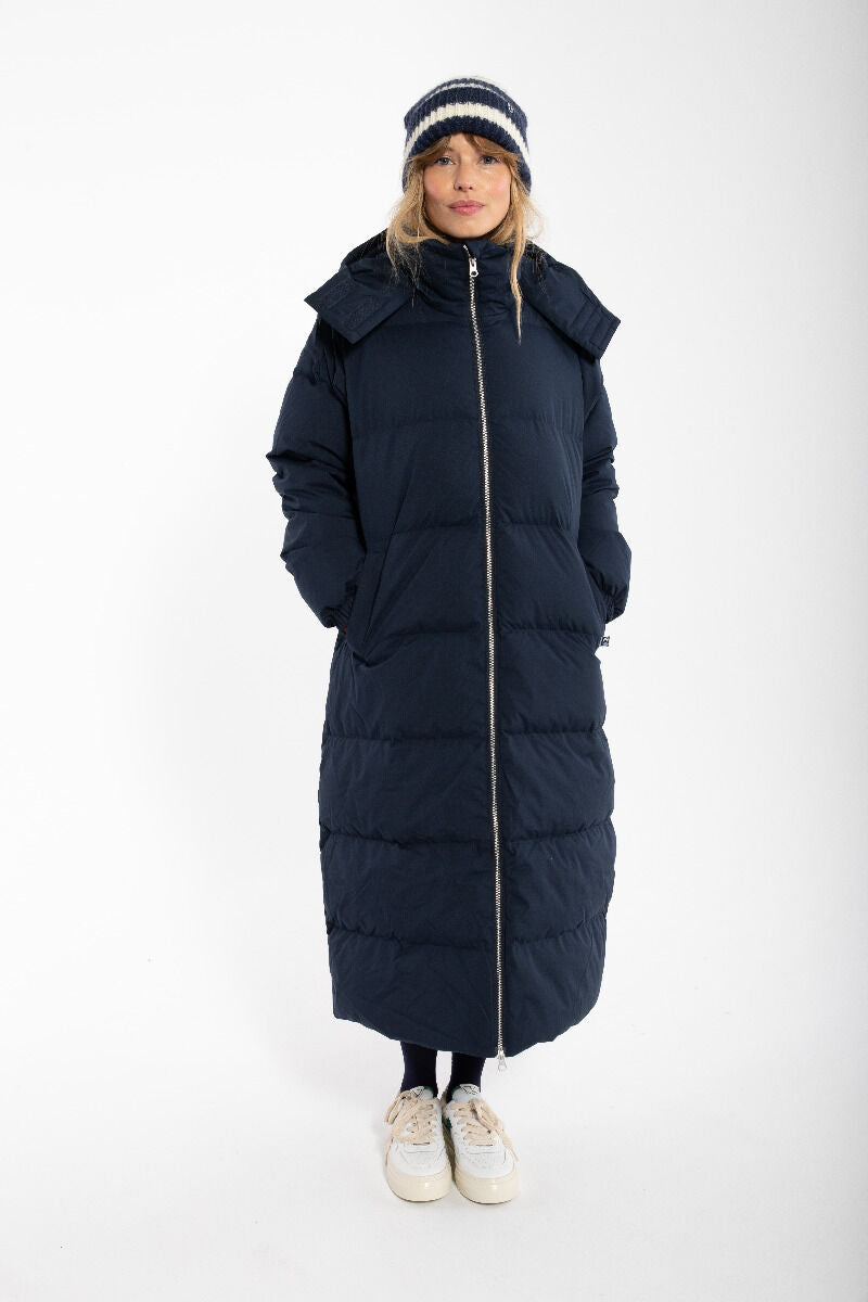 Danepuffin Down Winter Coat Dk Navy
