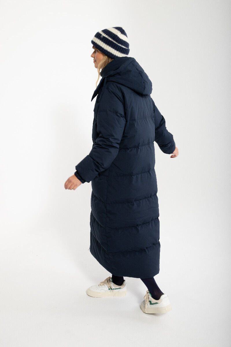 Danepuffin Down Winter Coat Dk Navy