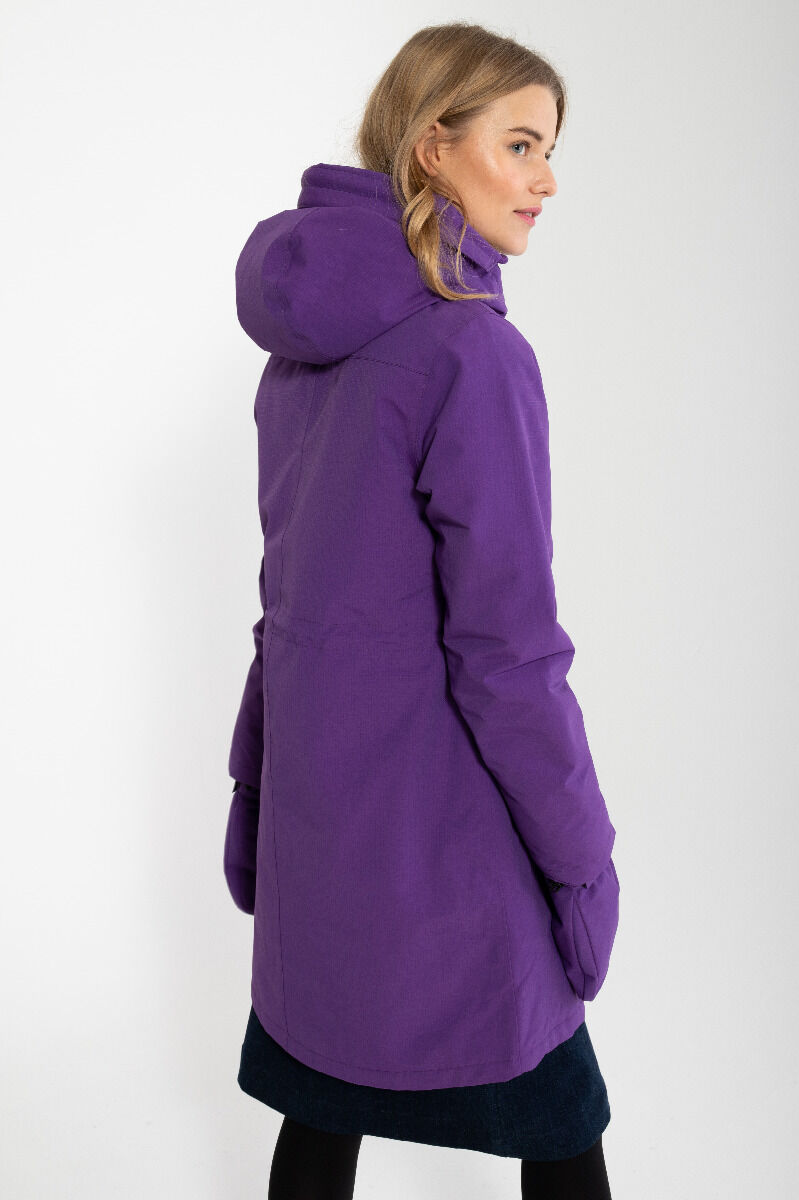 Danenora Winter Parka Purple