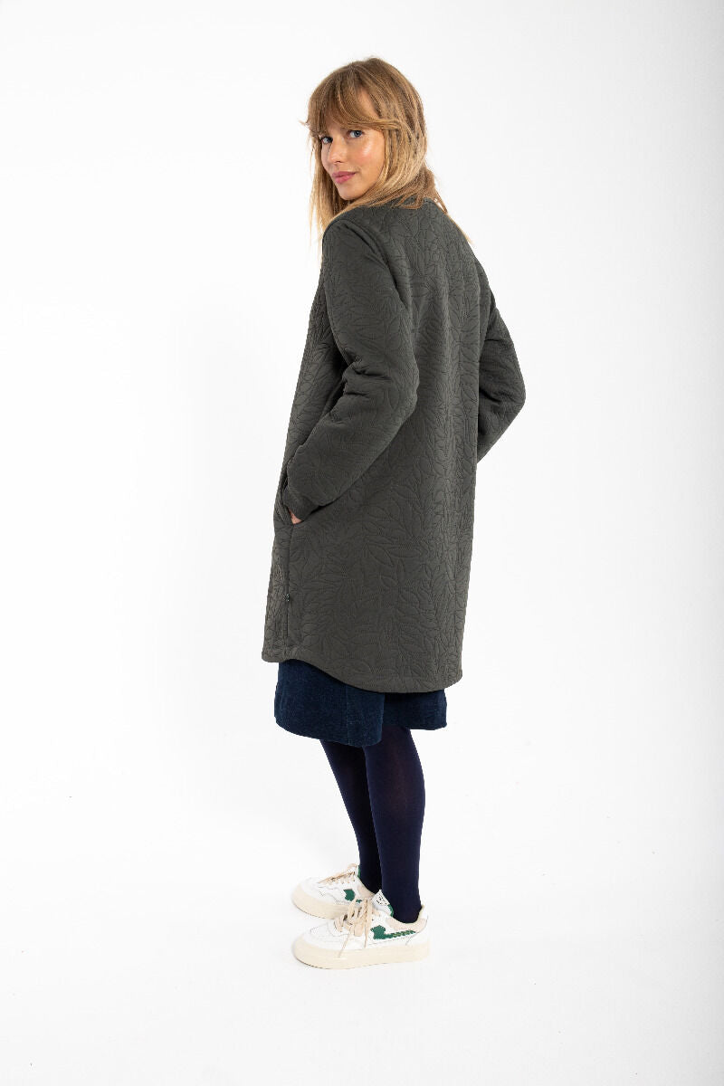 Danemaude Thermo Coat Dk Grey