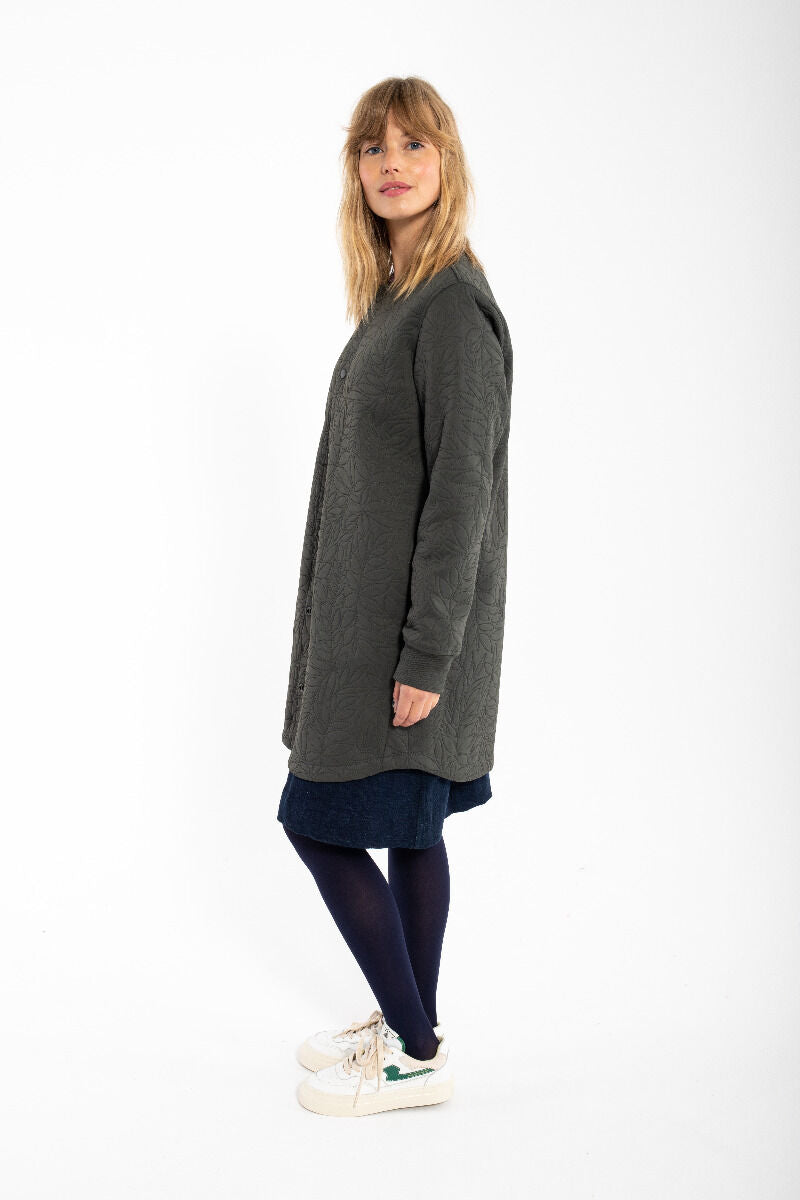 Danemaude Thermo Coat Dk Grey