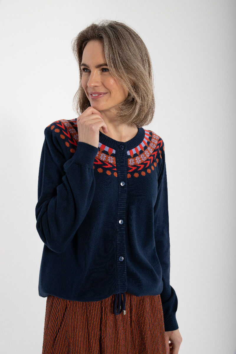 Danejolly Cardigan Dark Navy