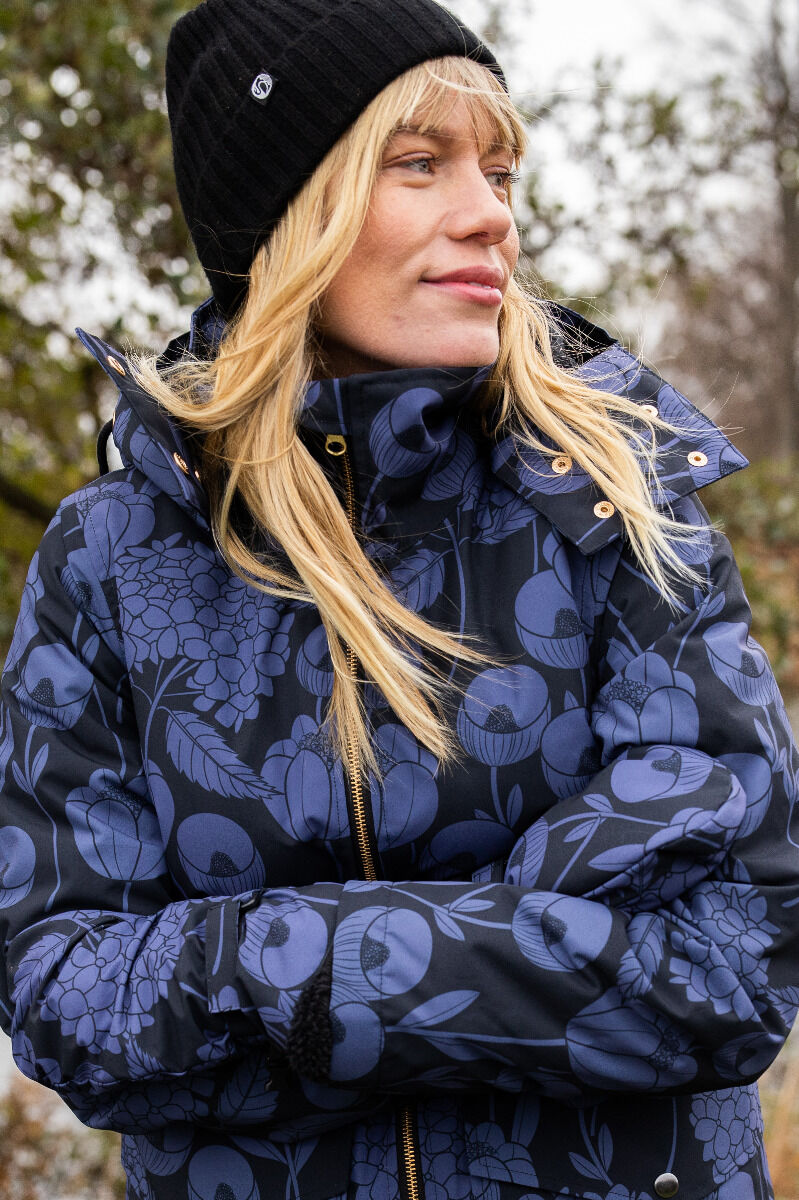 Daneturell Winter Coat Black HORTENSIA