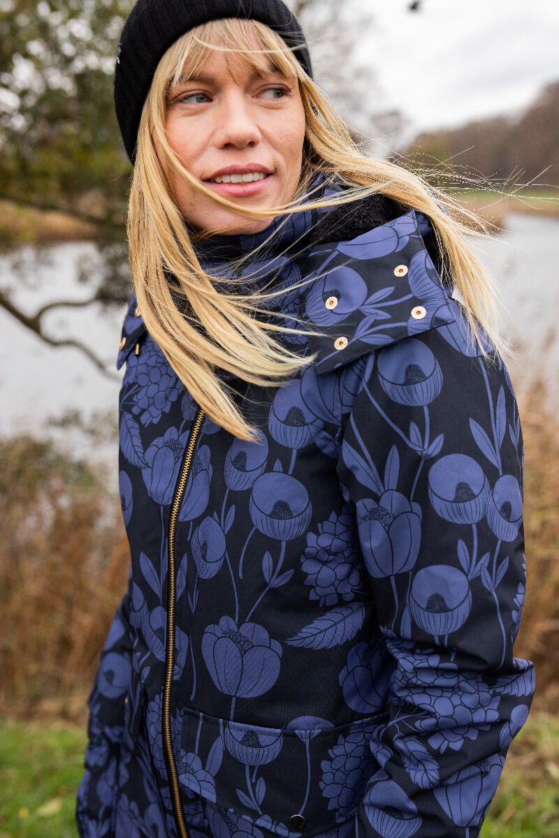 Daneturell Winter Coat Black HORTENSIA