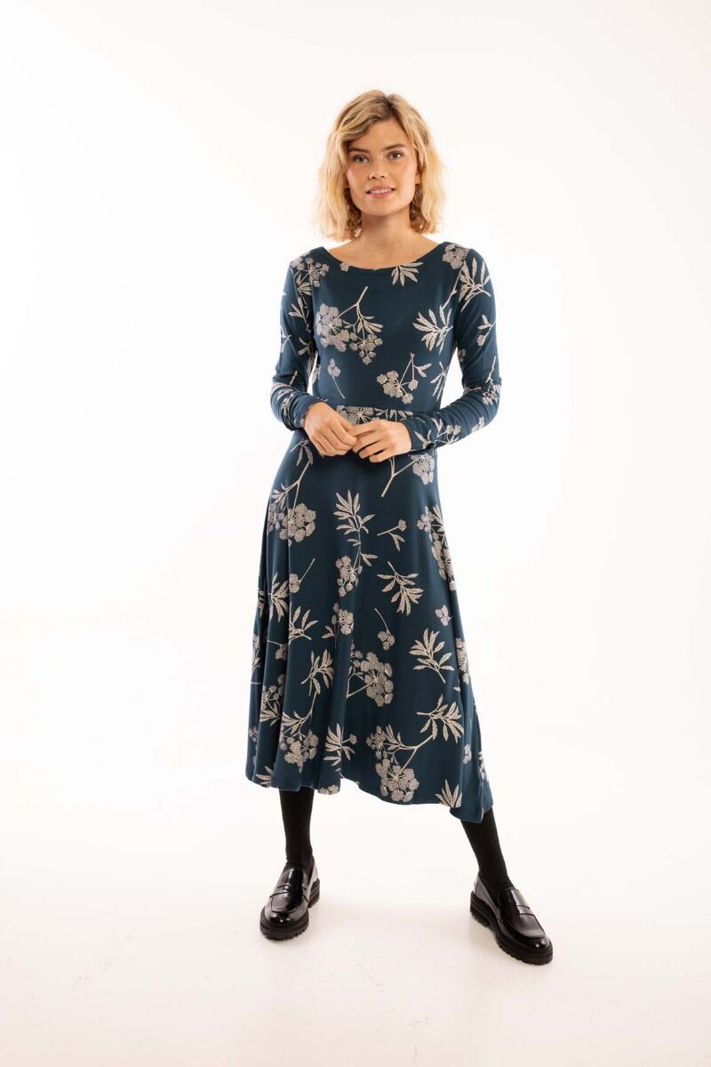 Danesigrid Dress Dusty navy HEMLOCK