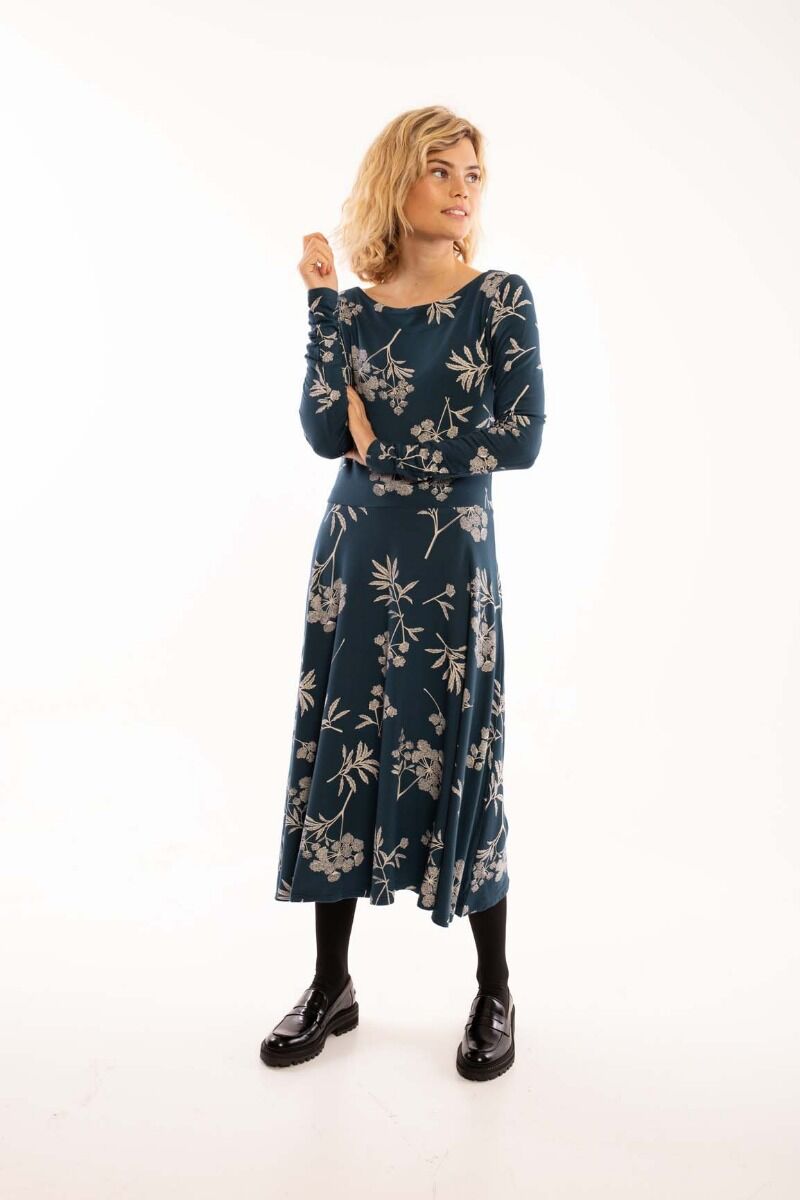 Danesigrid Dress Dusty navy HEMLOCK