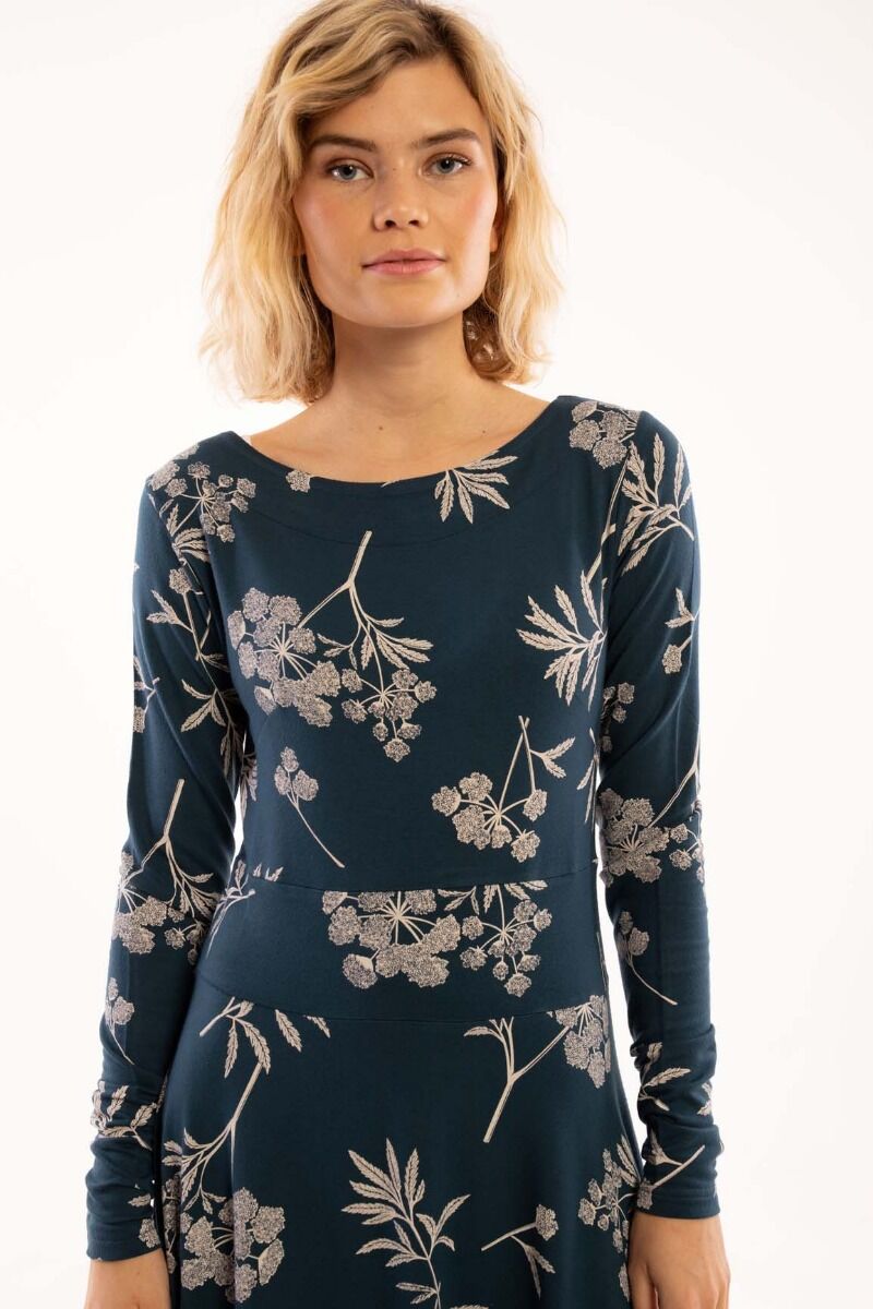 Danesigrid Dress Dusty navy HEMLOCK