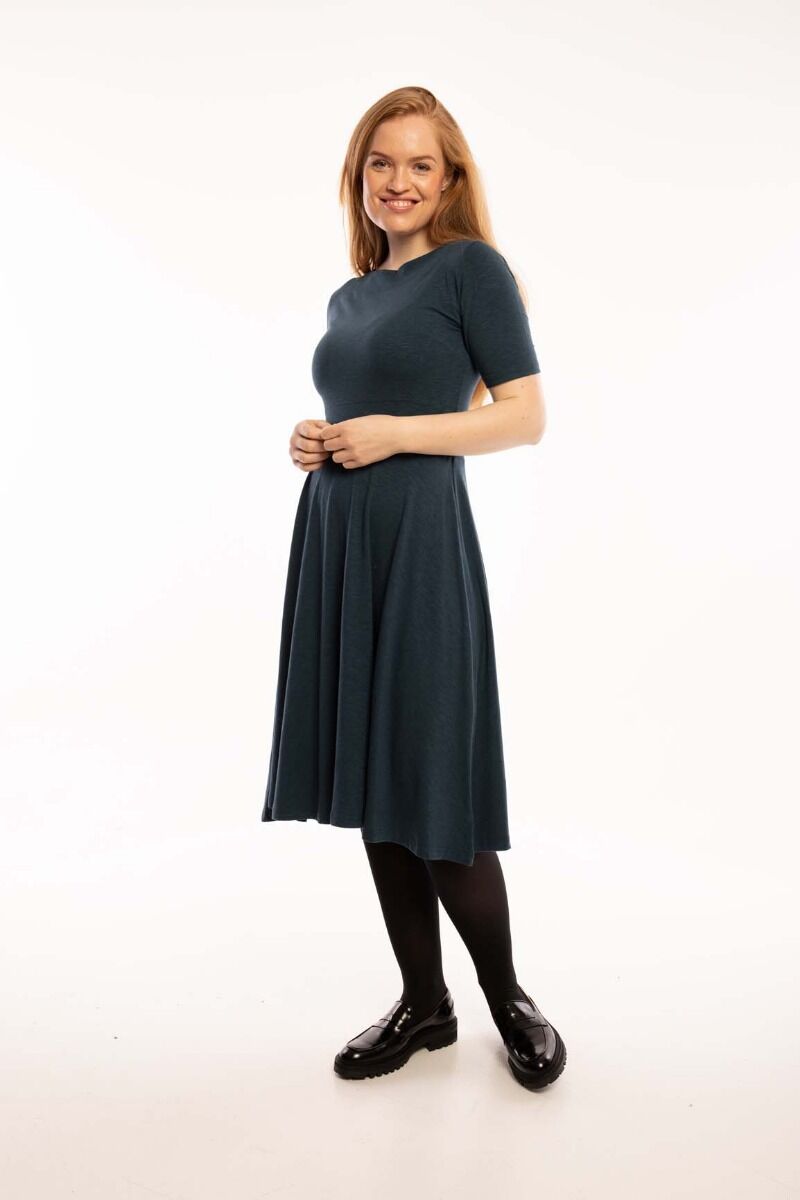ORGANIC - Danecharlotte Dress Dusty navy