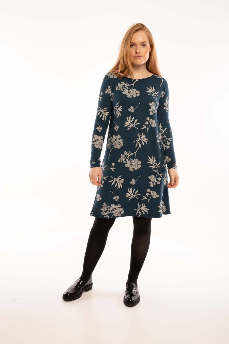 Danenassau Dress Dusty navy HEMLOCK