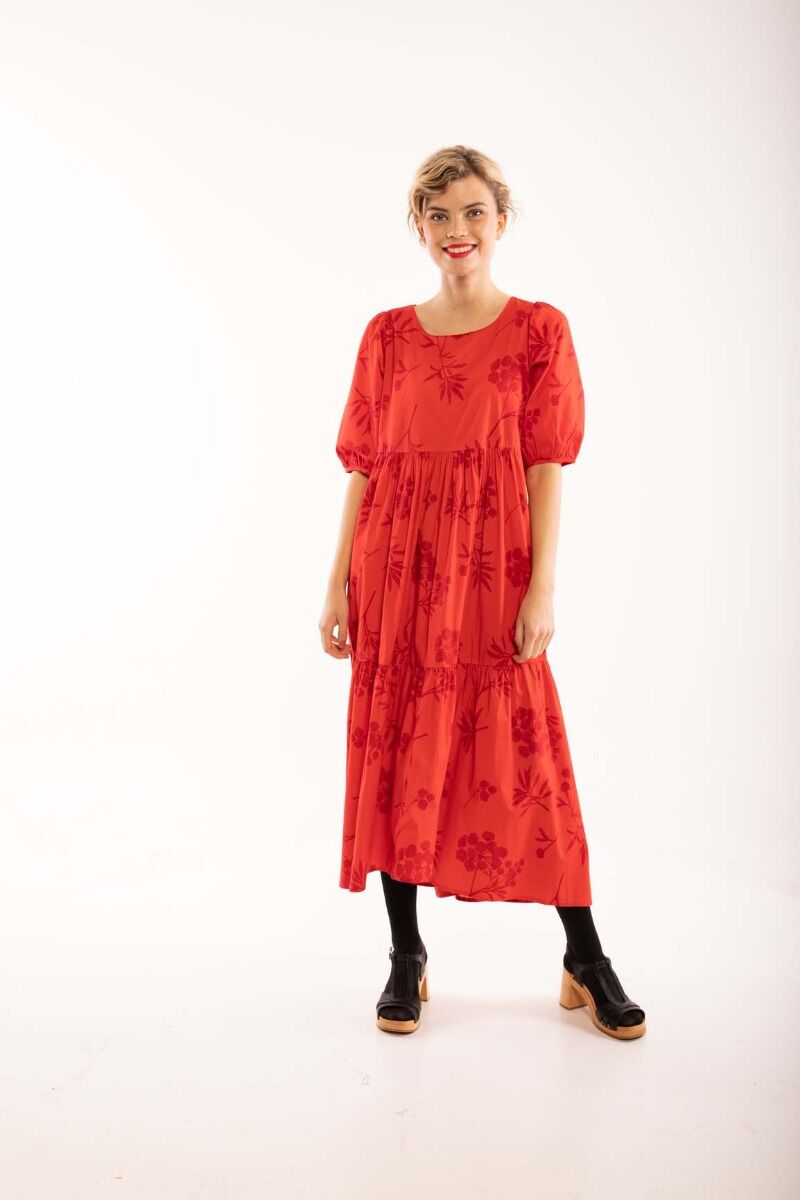 Danejuli Dress Xmas red HEMLOCK