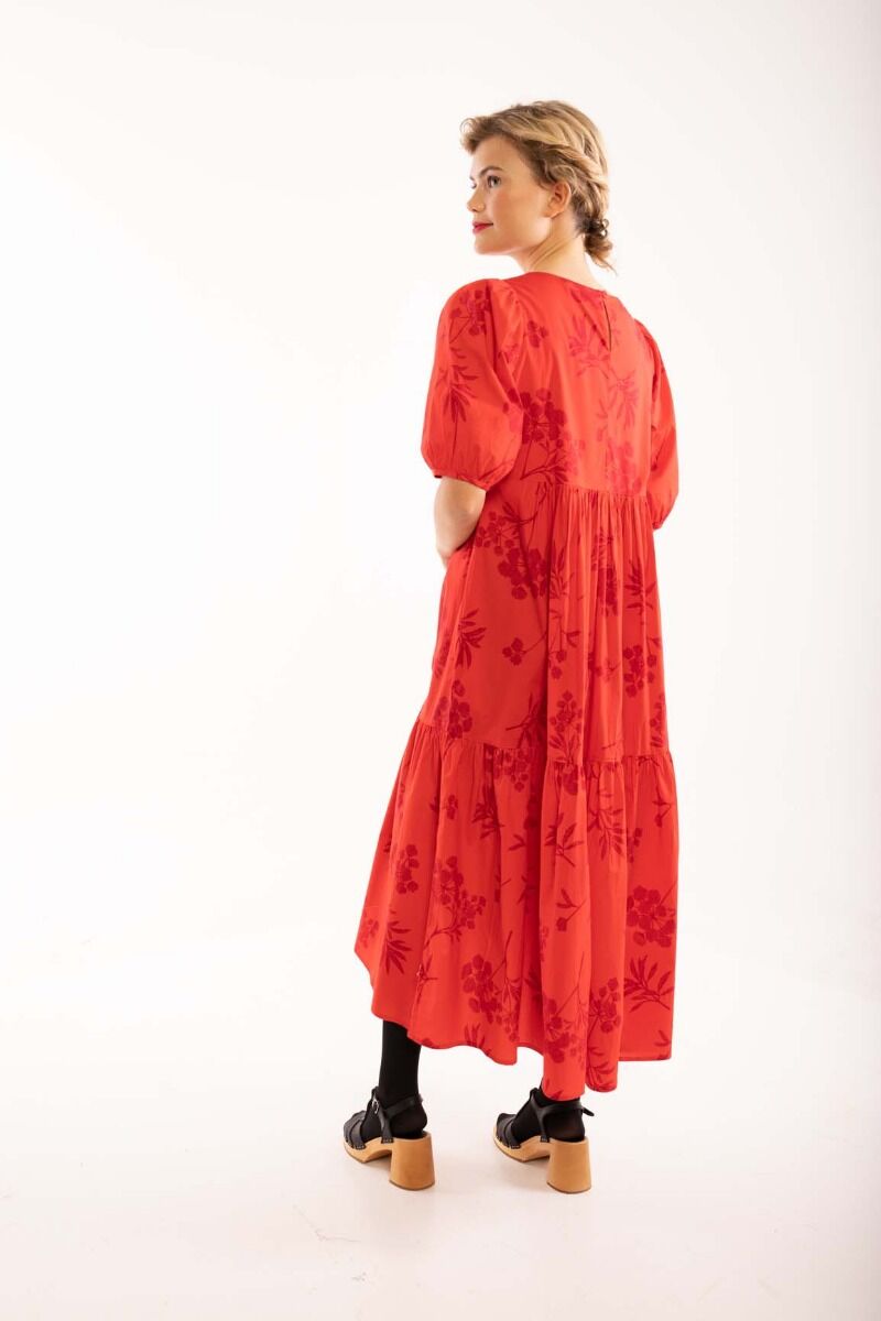 Danejuli Dress Xmas red HEMLOCK