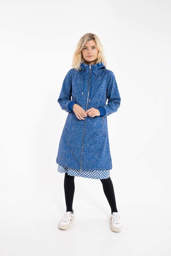 Danejane Softshell Indigo/Lt Beige FUNDOTS