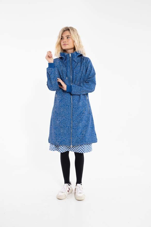 Danejane Softshell Indigo/Lt Beige FUNDOTS