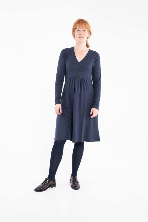 Danebeth Dress Dk Navy