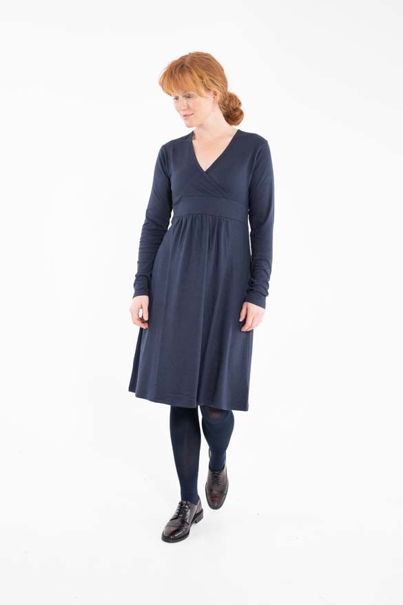 Danebeth Dress Dk Navy