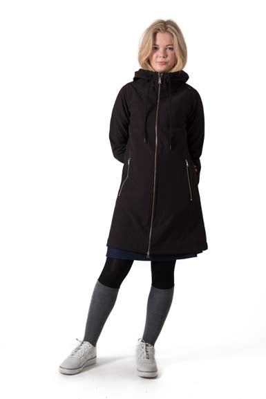 Danejane Softshell Black (khaki fleece)