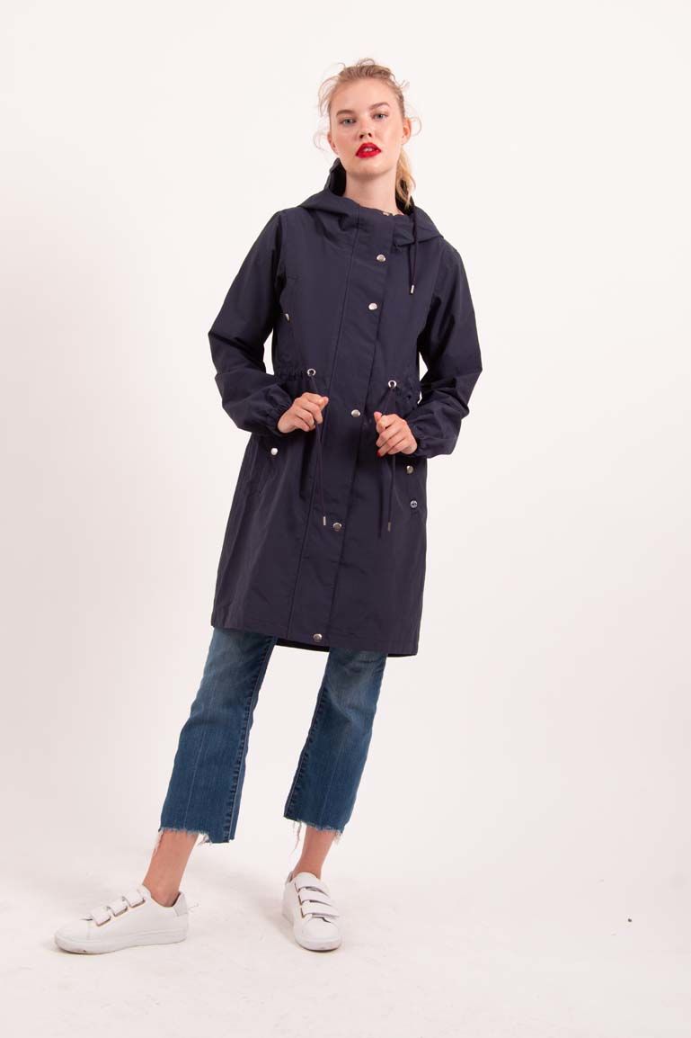 Danenora Midseason Parka Navy