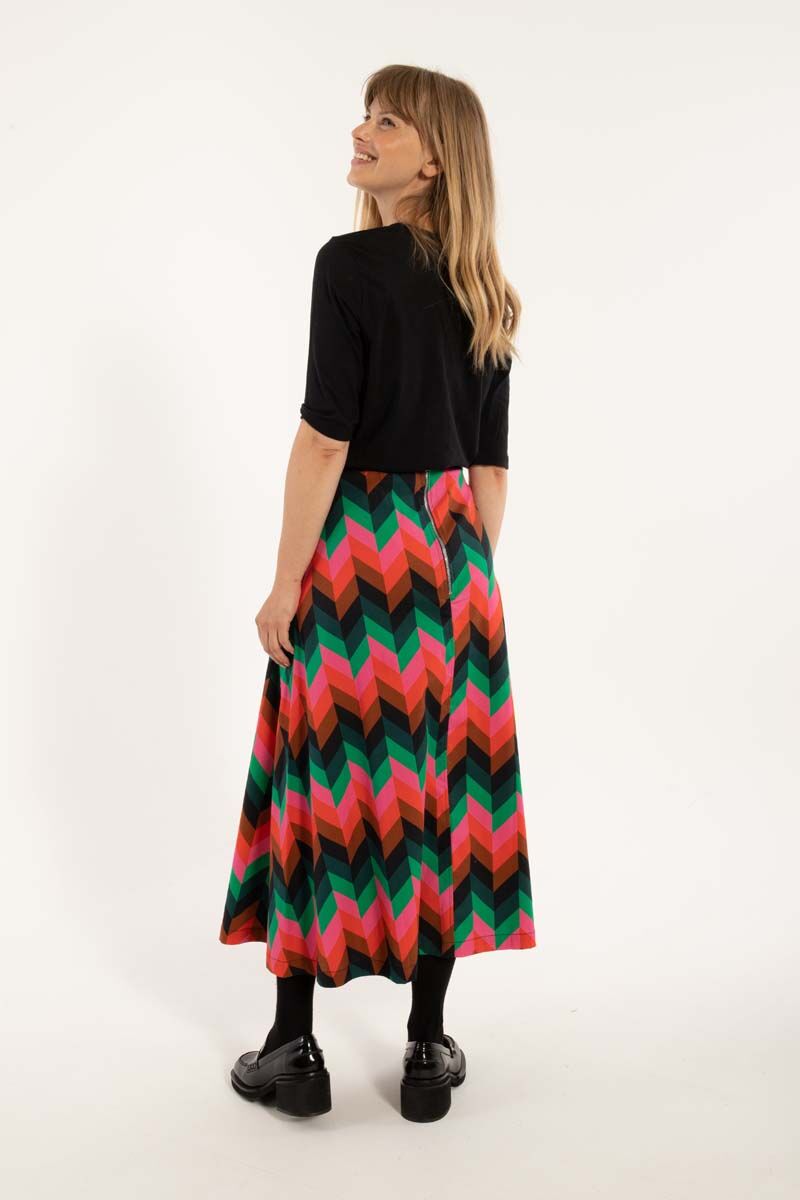 Danebrava Poplin Skirt Black ROYAL COURT