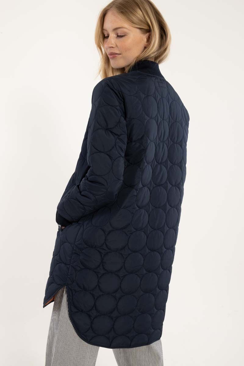 Danyesplease Thermo Coat Dark Navy