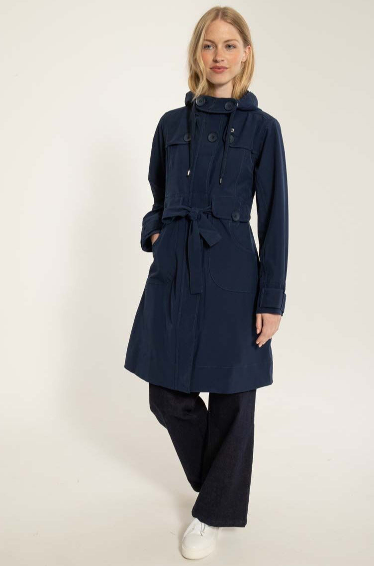 Danelse Stretch Midseason Jacket Dk Navy