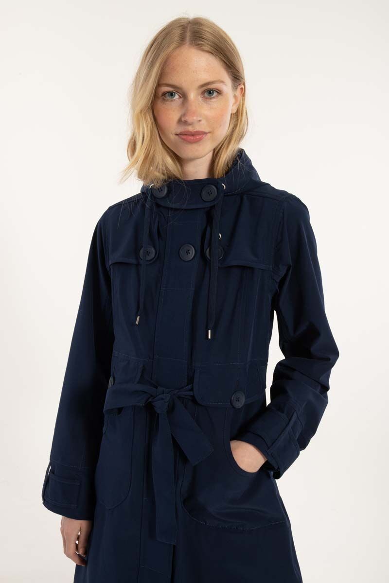 Danelse Stretch Midseason Jacket Dk Navy