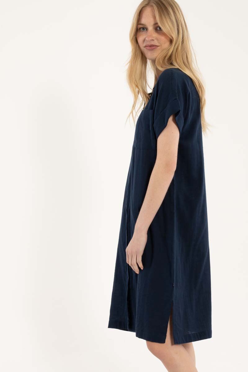 Danerrand Cloth Dress Dark Navy