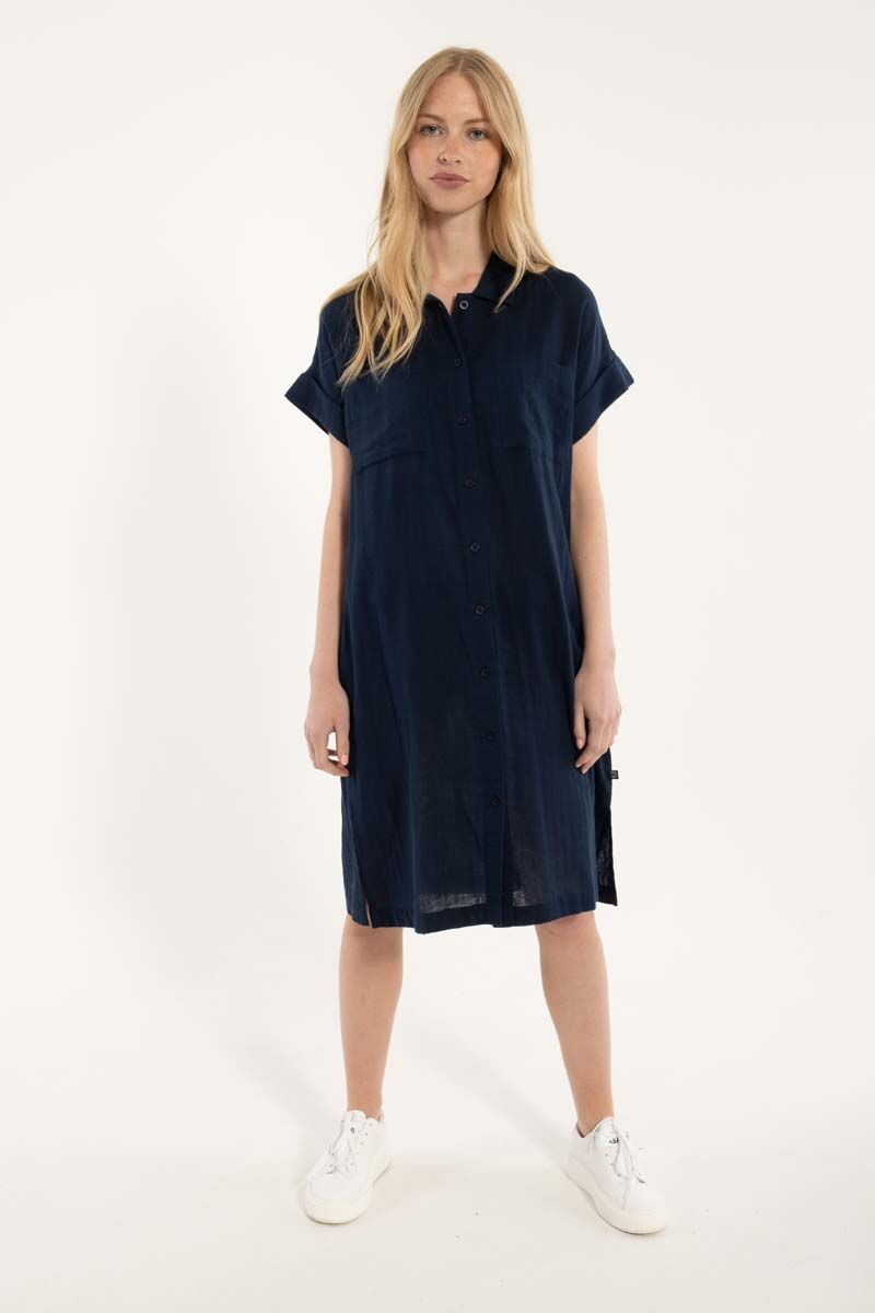 Danerrand Cloth Dress Dark Navy