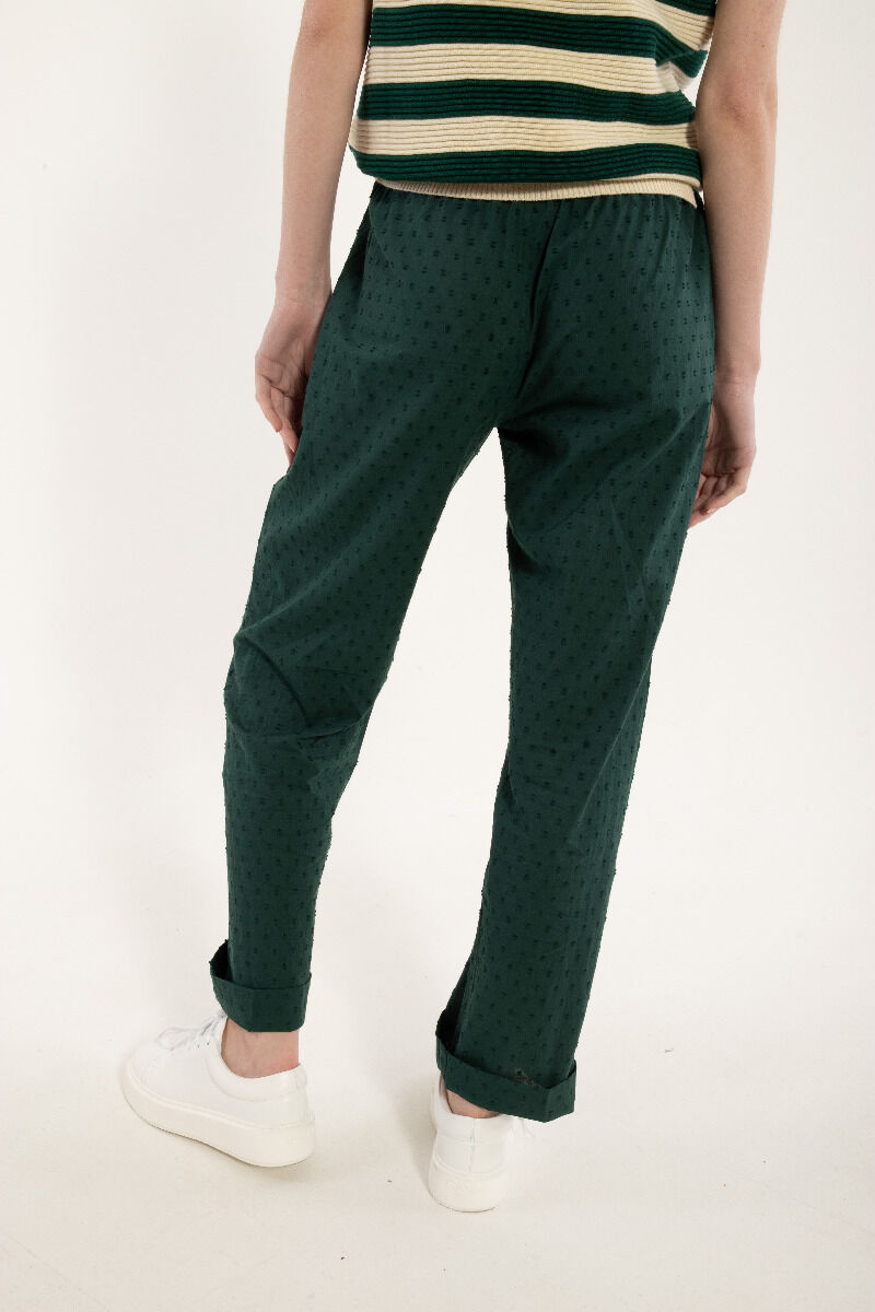 Daneliseleje Cotton Dot Pants Dark Duck