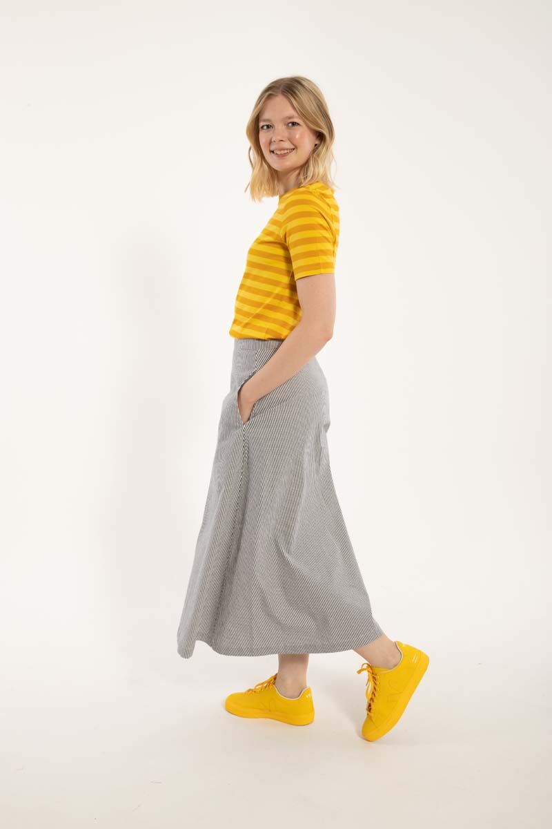 Daneradisse Light Canvas Skirt Milkboy Stripe