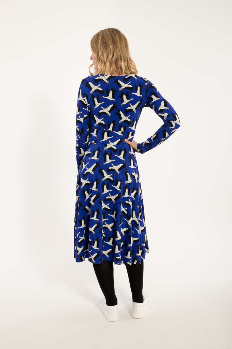 Danesigrid Viscose Dress Klein Blue STORK