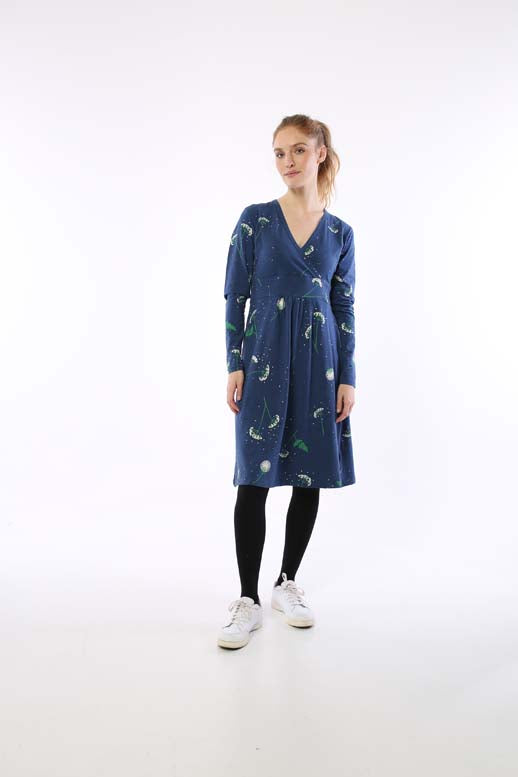 ORGANIC - Beth Dress Cold Slate MEADOW