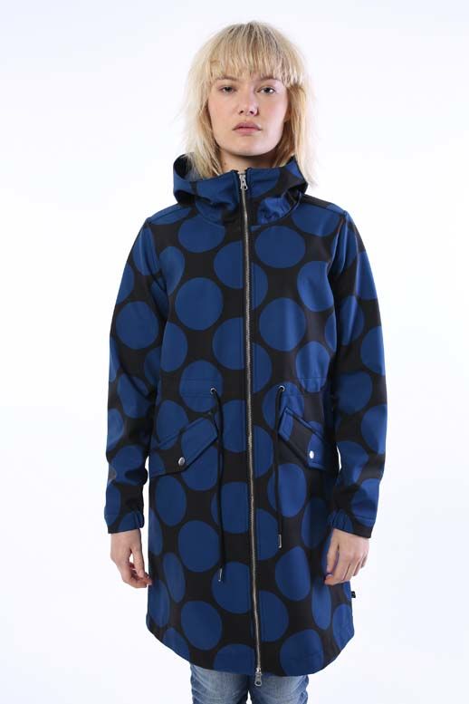 Danemarianne Softshell Black/Cold Slate MEGADOT