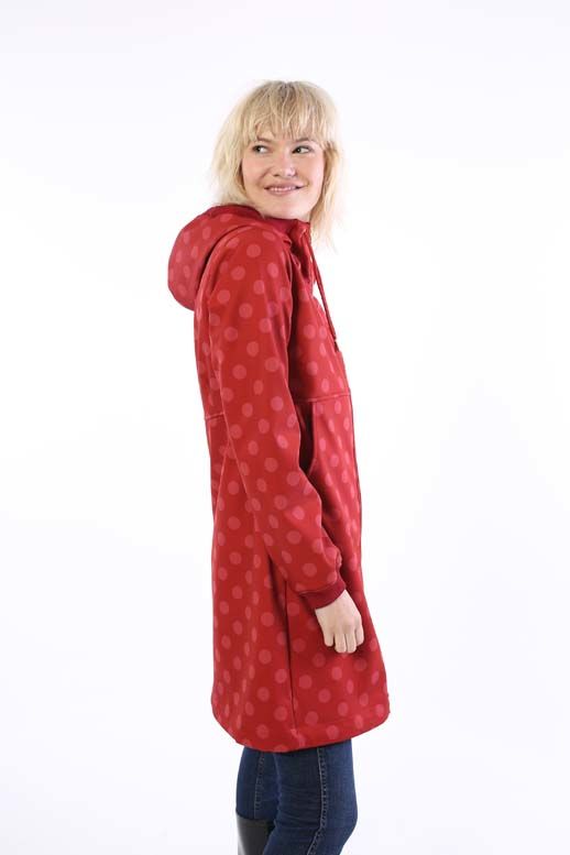Daneline Softshell Dark Brick/Cold Rose FUNDOTS